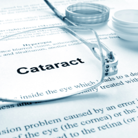 Glasses over Cataract